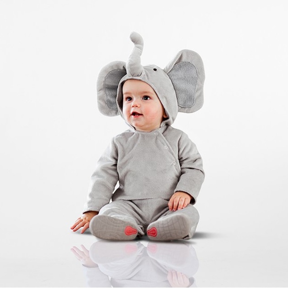 Like New Pottery Barn Kids Elephant Halloween Costume